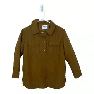 Old Navy barn coat shacket quilted work wear field chore jacket oversized